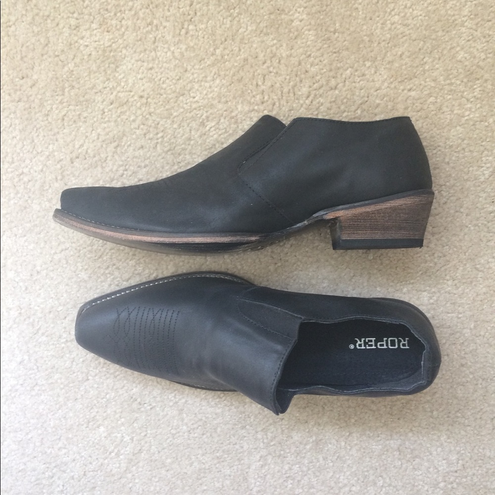 Never worn Roper, genuine leather boots/shoes.
